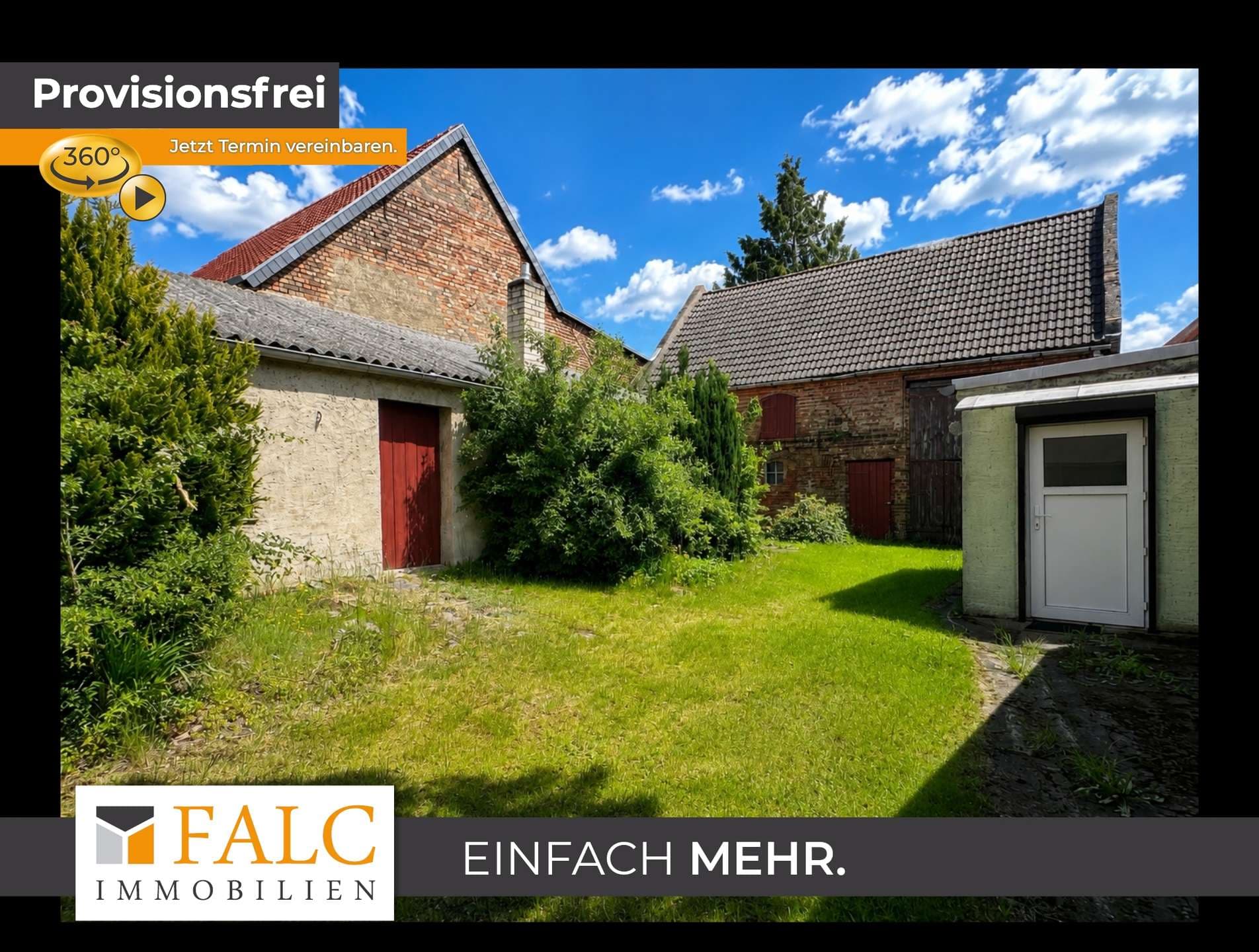 *Reserv.* Historisches Hofensemble mit Wohnhaus, Scheune, Garten und Entwicklungspotenzial