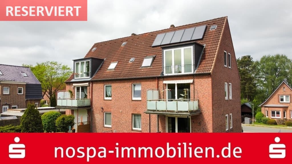 Reserviert: Voll vermietetes Mehrfamilienhaus mit großem Grundstück in Breitenburg