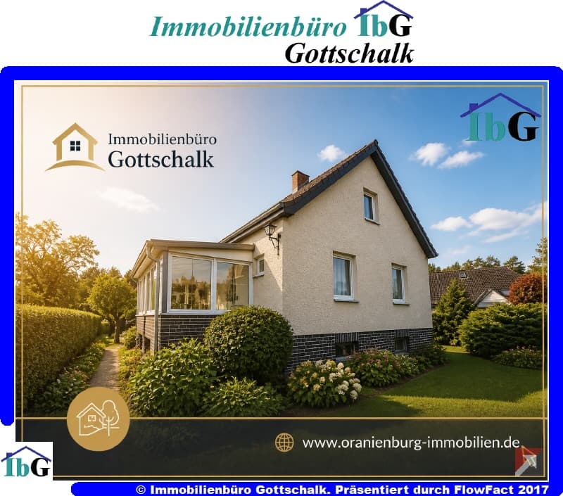Bergfelde Charaktervolles Haus – ca. 60 m² Wohnfläche mit Ausbaureserve,
