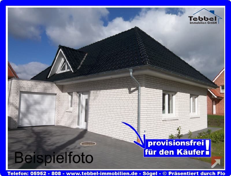 Walmdachbungalow in Fresenburg an der Ems! Neubau!