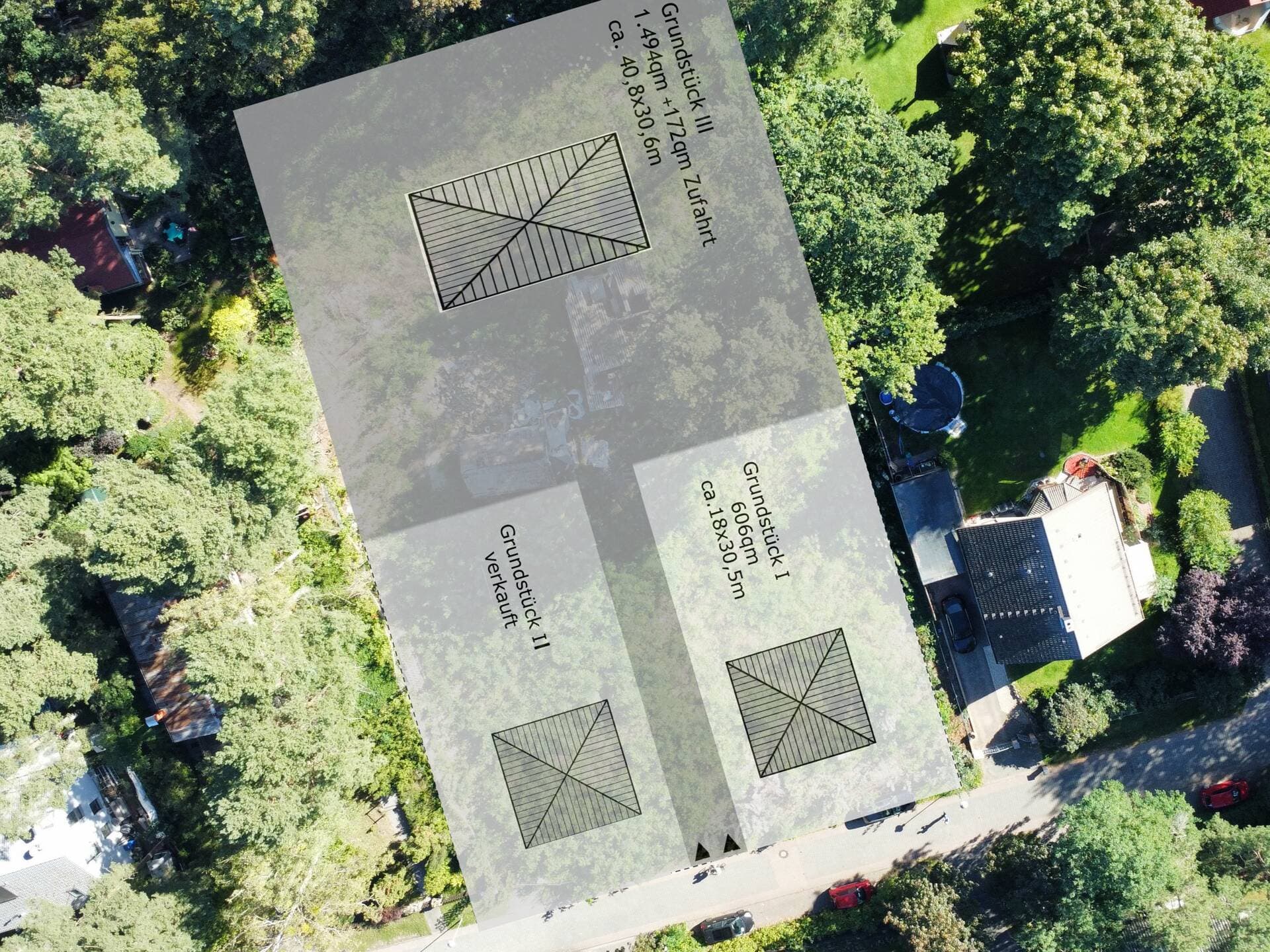 Großes Baugrundstück (teilbar) in ruhiger Ortslage Eggersdorf - mit S-Bahnhofanbindung