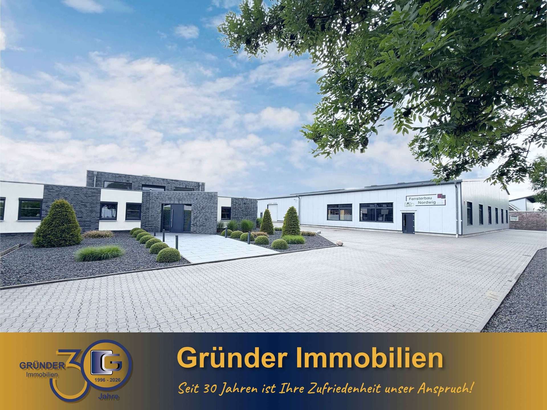 Provisionsfrei für Käufer! Wo Erfolg zuhause ist – Außergewöhnliche Gewerbeimmobilie mit Wohnhaus!