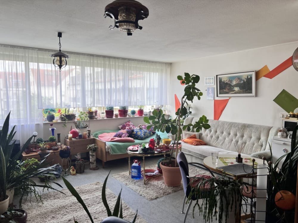 Die Lage macht´s ...
Vermietetes Apartment mit großem Fenster ...