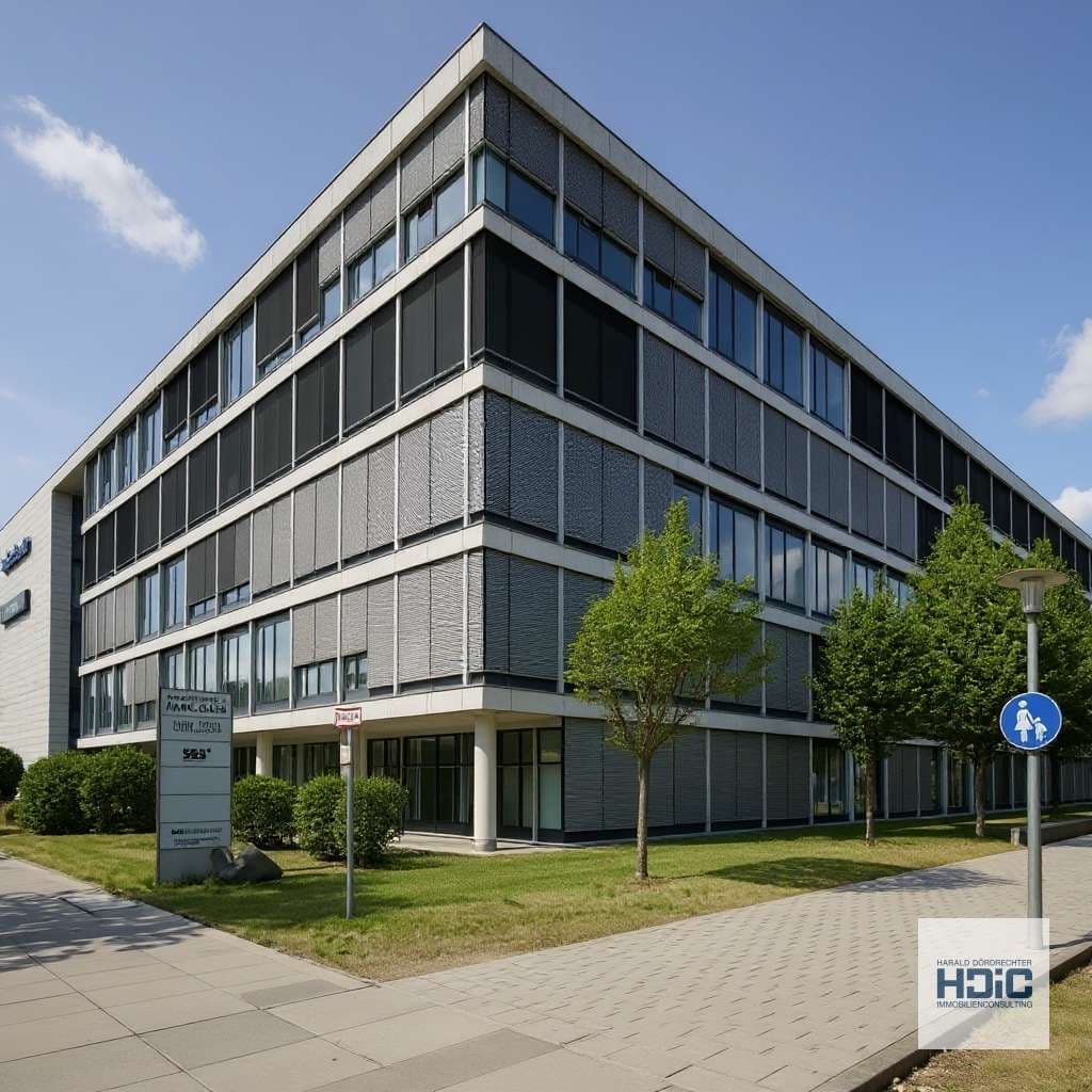 Moderne Büroflächen in Vollglasbauweise mit flexibler Raumgestaltung