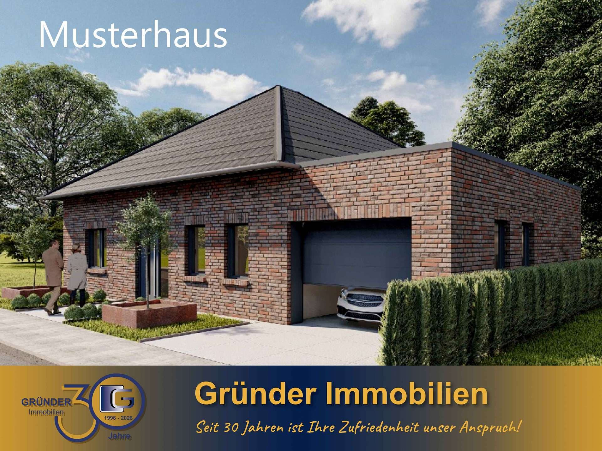 Für Käufer Provisionsfrei! Eleganter Neubau-Walmdachbungalow im Emsland!