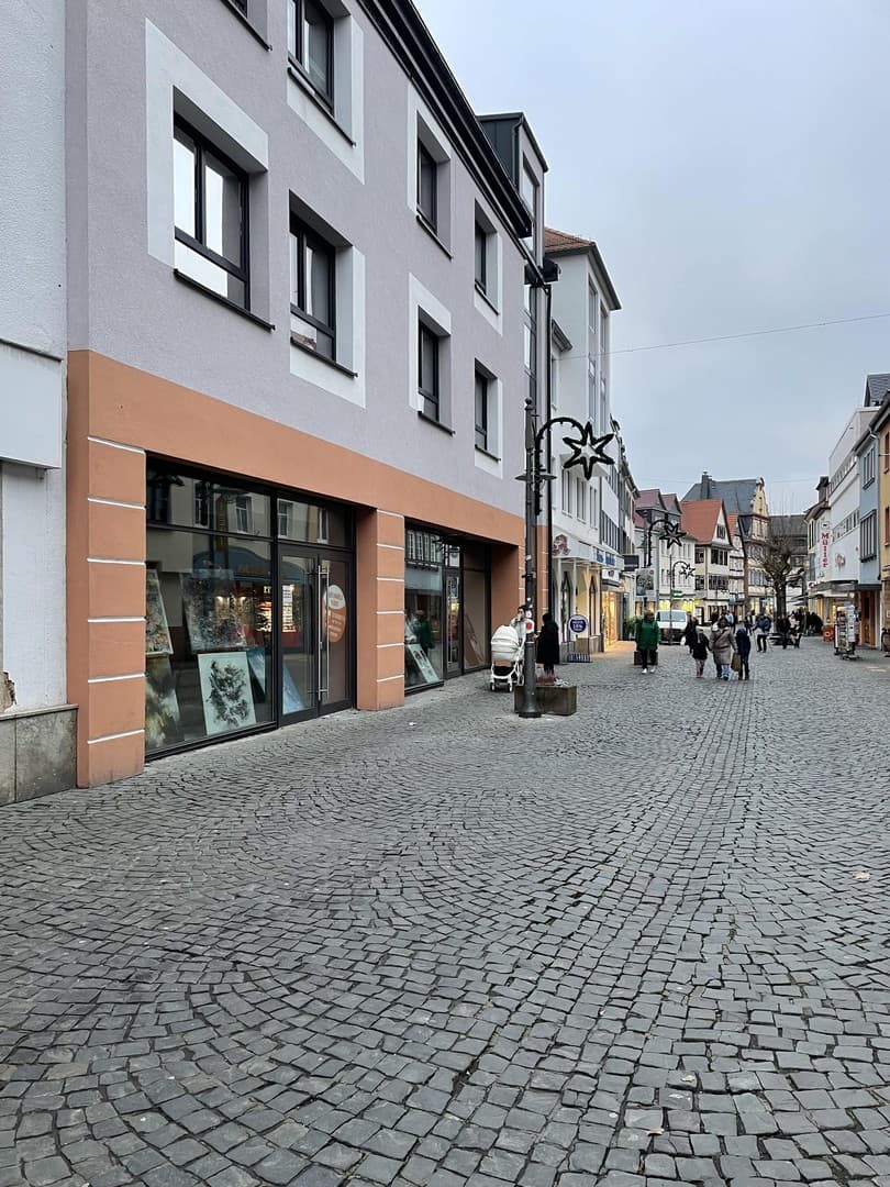 TOP - Einzelhandelsfläche in stark frequentierte Fussgängerzone von Butzbach