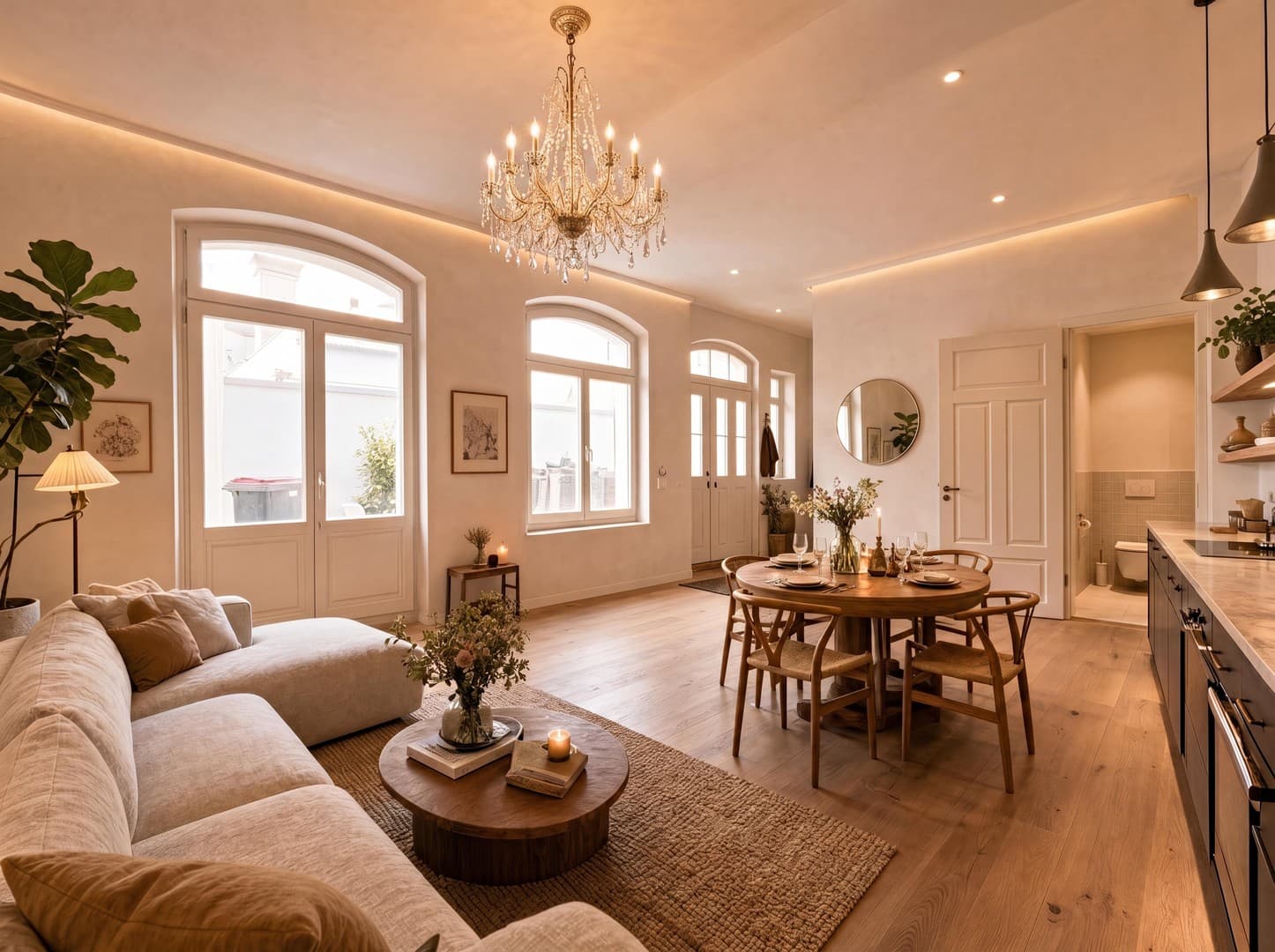 Wohnen wie im eigenen Haus – großzügige 5-Zimmer-Wohnung im kernsanierten Denkmal