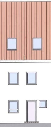Modernes Reihenhaus mit ausgebautem Dachgeschoss ...
