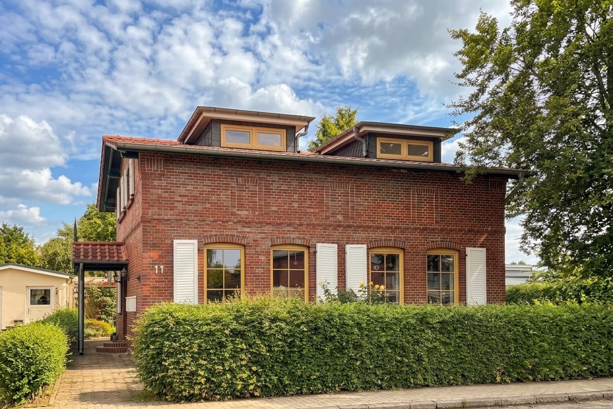 Charmantes Familienhaus mit idyllischem Garten & zusätzlicher, wohnlicher Nutzfläche im Obergeschoss