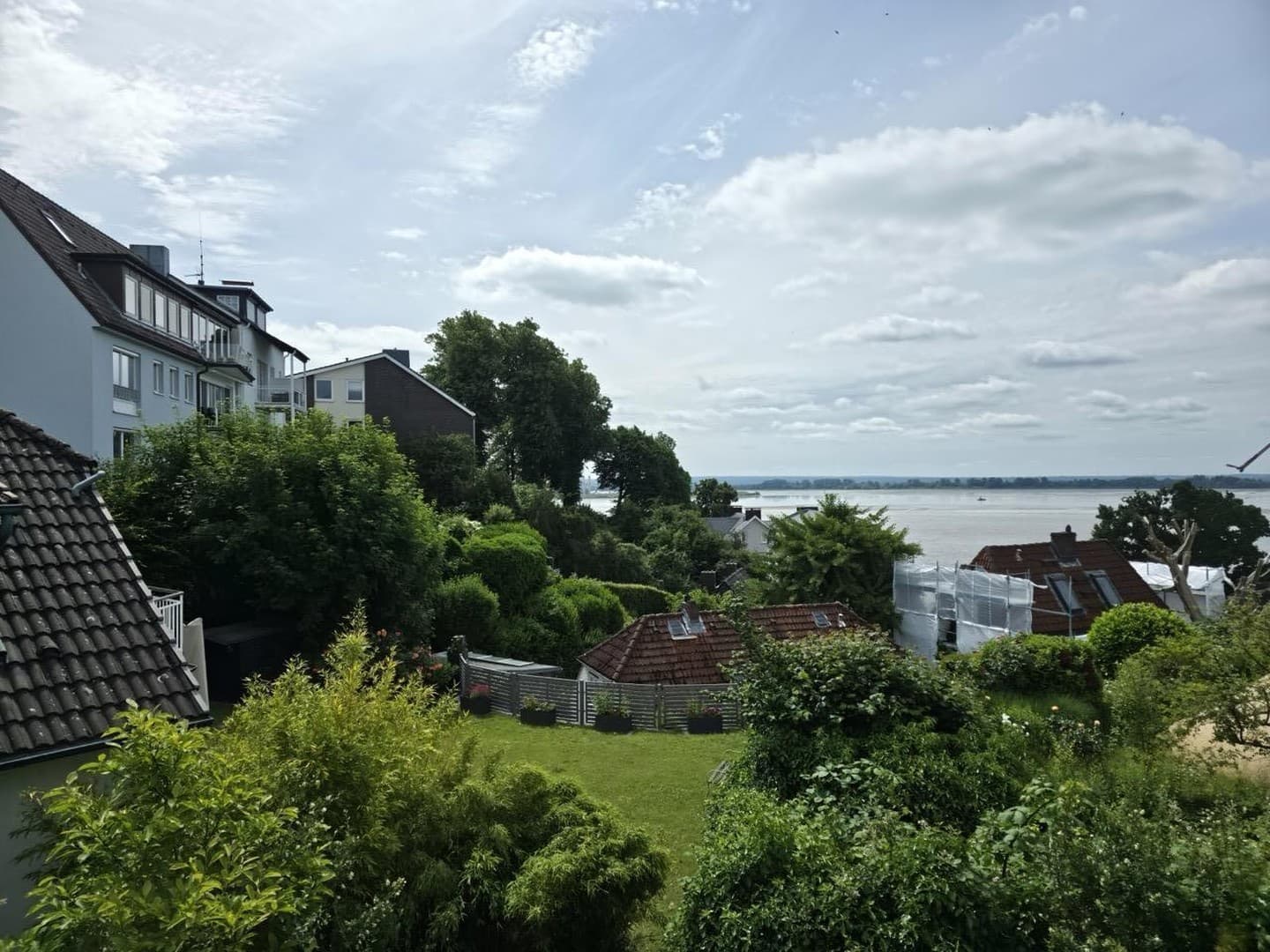 Aussicht vom Balkon