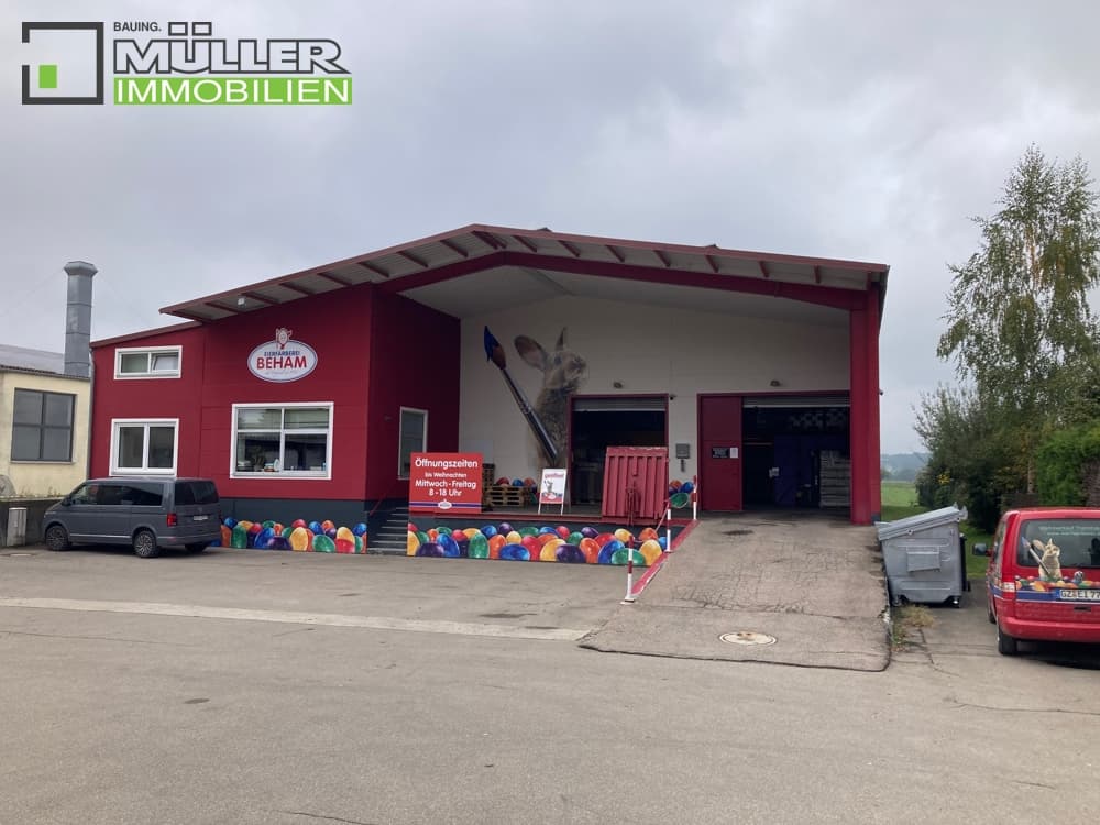 Produktions- und Lagerhalle mit Bürofläche zu vermieten