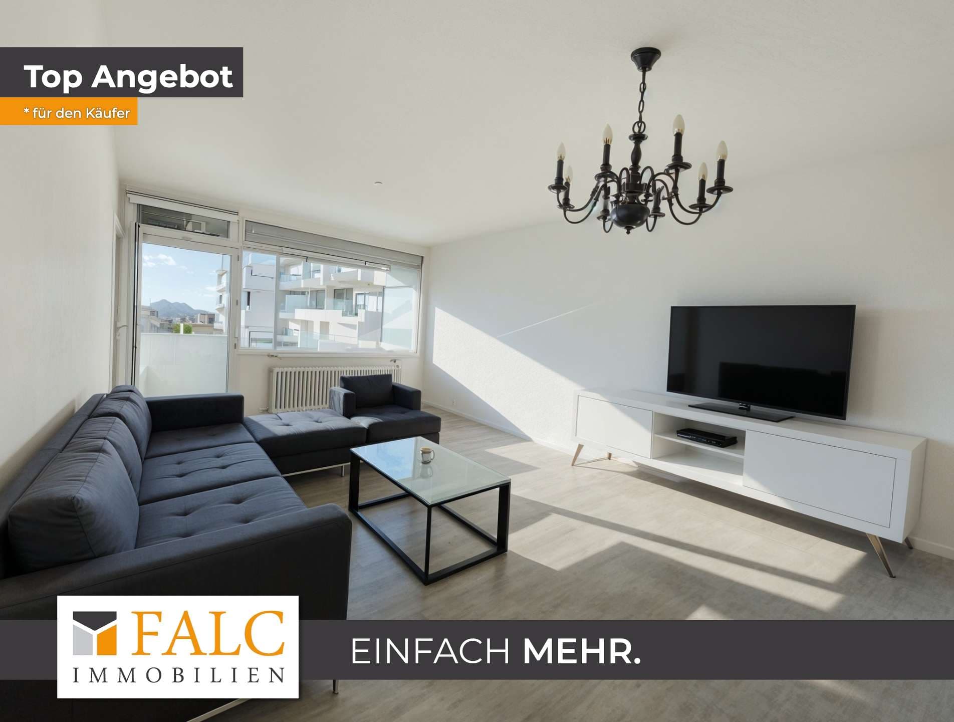 Attraktive 4-Zimmer-Wohnung mit großem Südwest-Balkon – ideal für Eigennutzer oder Kapitalanleger
