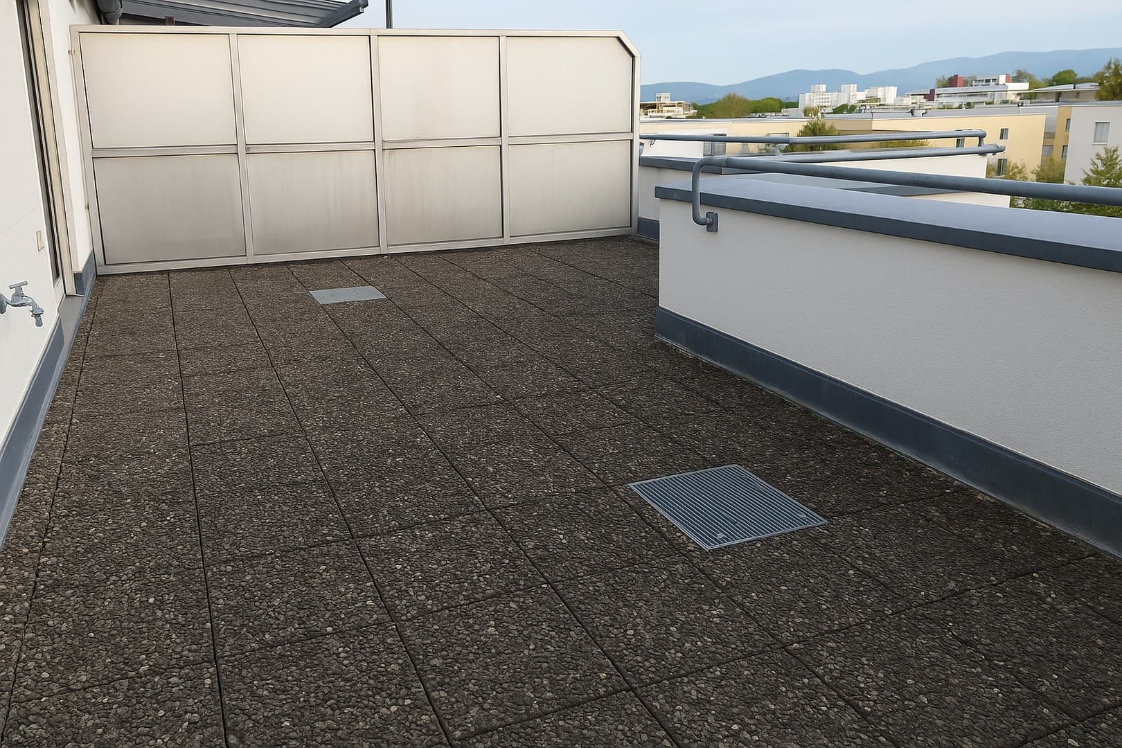 Exklusive 3-Zimmer-Penthousewohnung mit 36 m² Dachterrasse und zwei Stellplätzen
