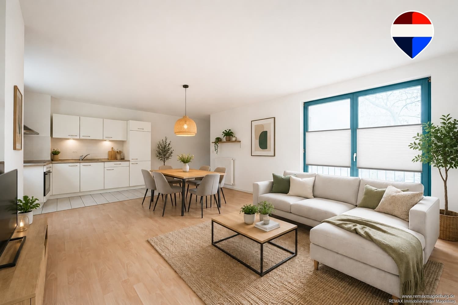 Kapitalanlage mit Potenzial - renovierte 2-Raum-Wohnung mit TG-STP in Herrenkrug