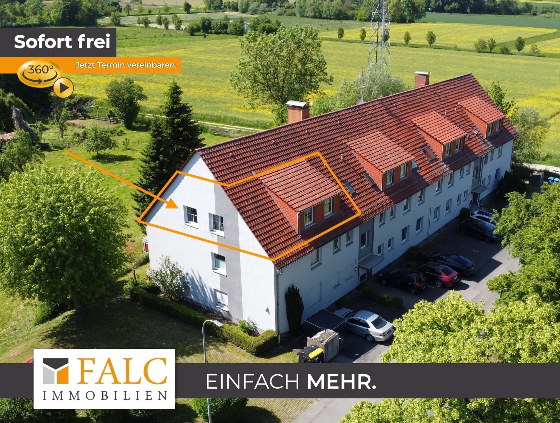 ***Elliehausen - Großzügige 4 Zimmer Dachgeschosswohnung mit Außenstellplätzen***