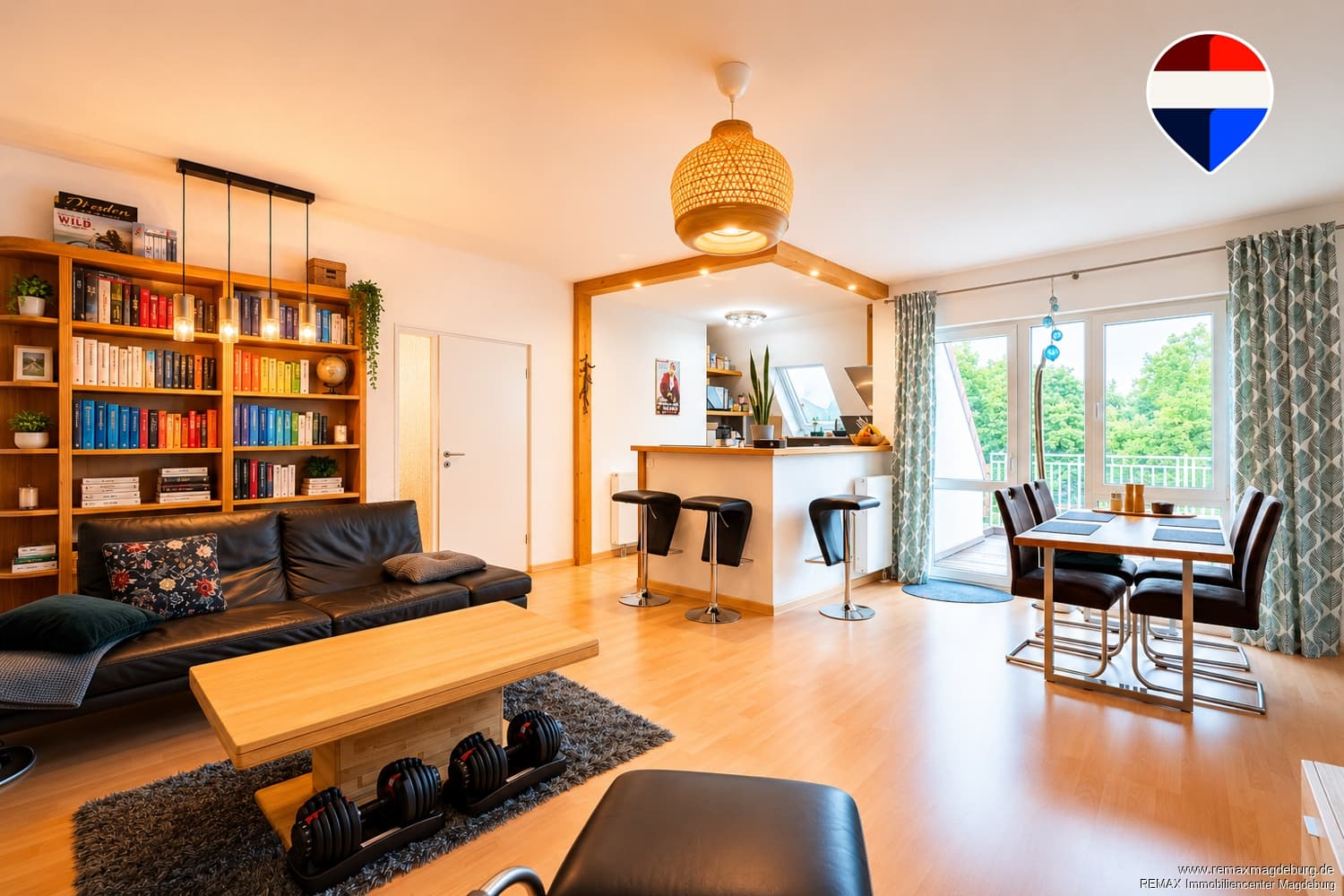 Modern geschnittene 3-Zimmer-ETW mit Balkon, Aufzug & Tiefgarage in Stadtfeld West