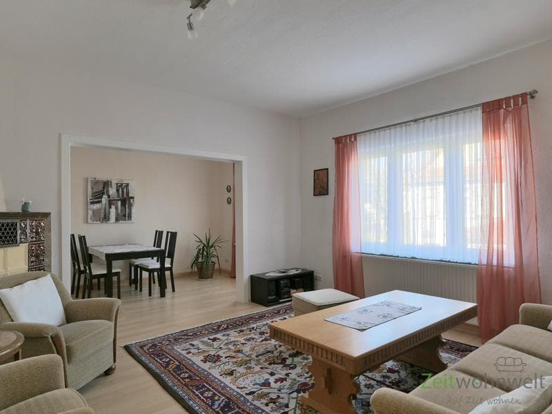 (EF1376_M) Ilmenau: Ilmenau, möblierte 2-Zimmer-Wohnung in ruhiger Ortsrandlage, Gäste-WC, Grundreinigung inkl.