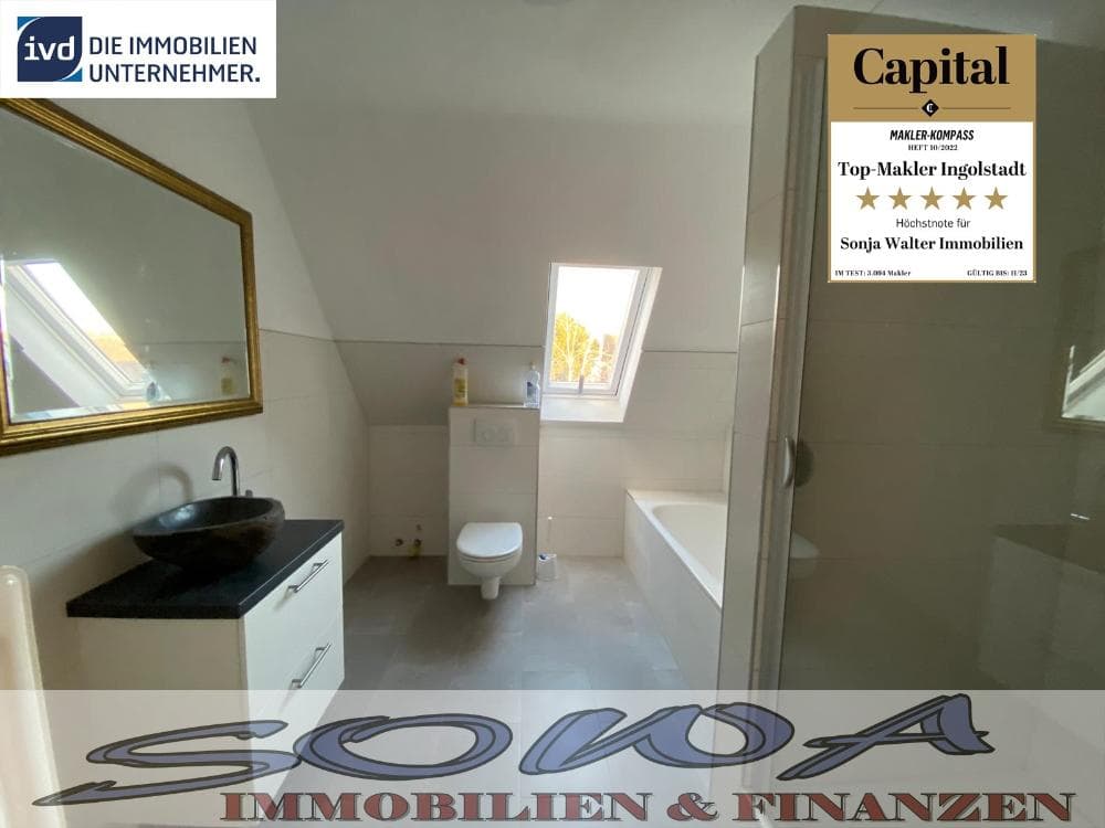 Einzugsbereite 4 Zimmer Wohnung in Königsmoos / Grasheim zu vermieten - Ein Objekt von Ihrem Immobilienpartner SOWA Immobilien und Finanzen