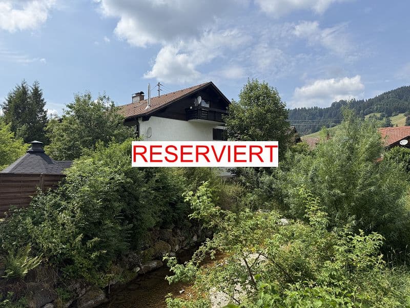 Renoviertes, gepflegtes 1,5-Zimmer-Appartement Nr.5 mit Balkon in Weitnau - Wengen