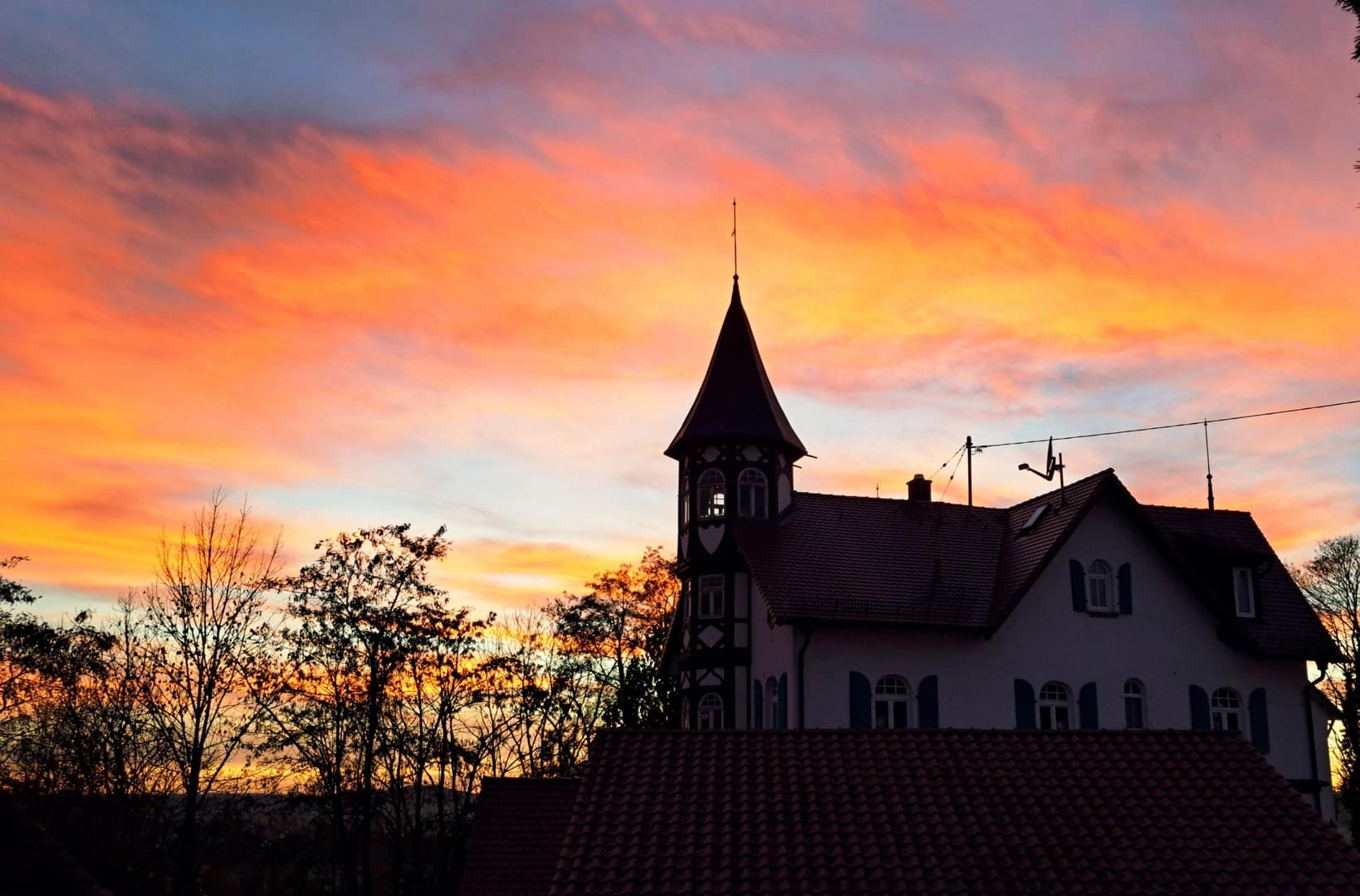 Jugendstilvilla mit Garten und Weitblick