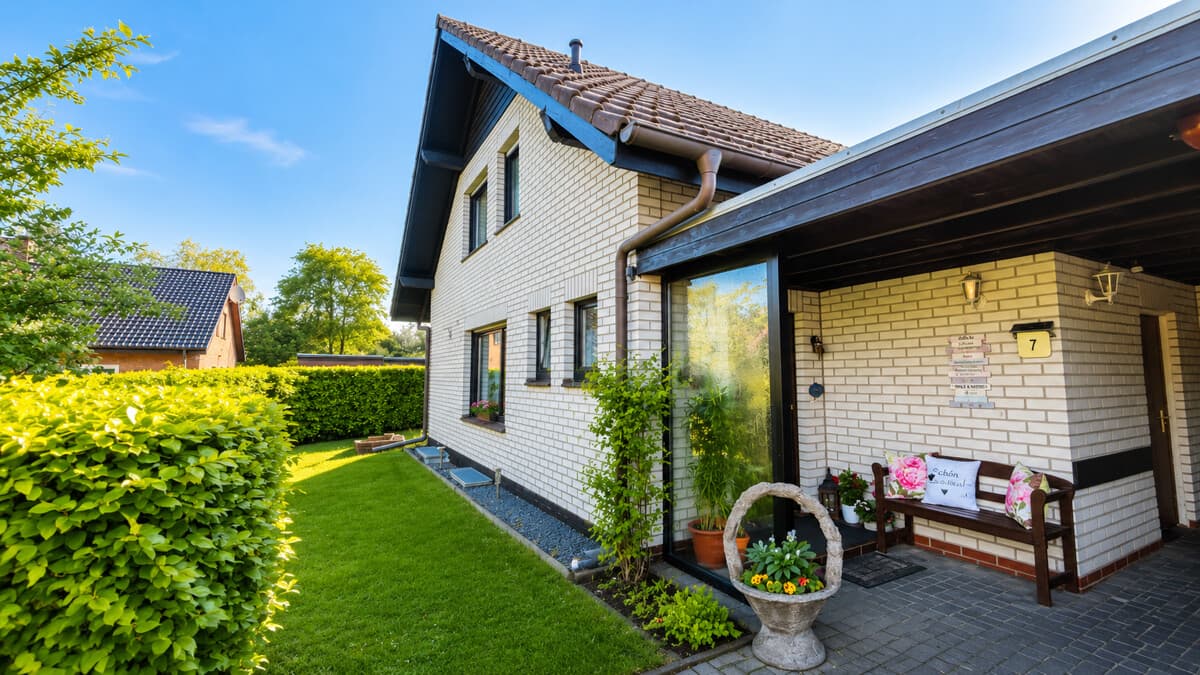 Einfamilienhaus mit Wohlfühlcharakter in guter Lage von Uelsen