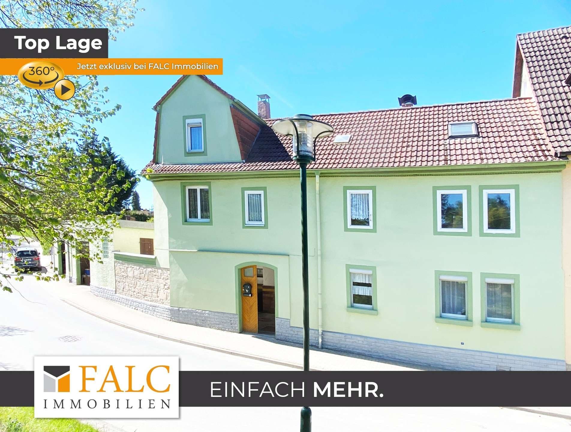 Dorndorf-Steudnitz: Viel Platz, viele Möglichkeiten: Haus, Einliegerwohnungs-Potenzial für Familien