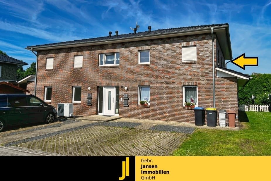 Keine Käuferprovision! Vermietete OG-Wohnung in Sögel! Energieeffizienzklasse A+!