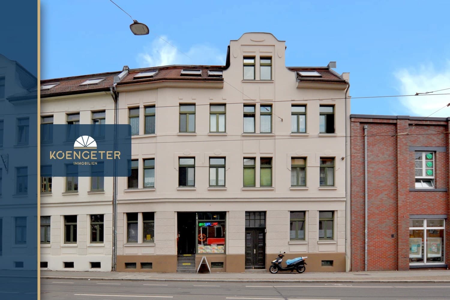 NEU: Viel Licht, viel Raum: Charmante Dachgeschosswohnung mit offener Küche in Leutzsch!