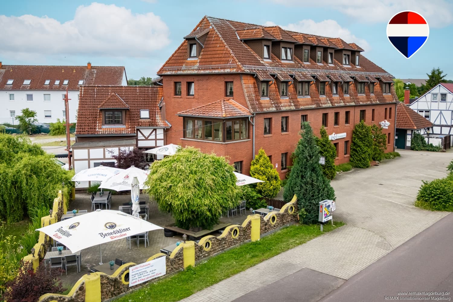 Gastlichkeit mit Herz: Hotel mit Gastronomie, Biergarten und Veranstaltungsräumen