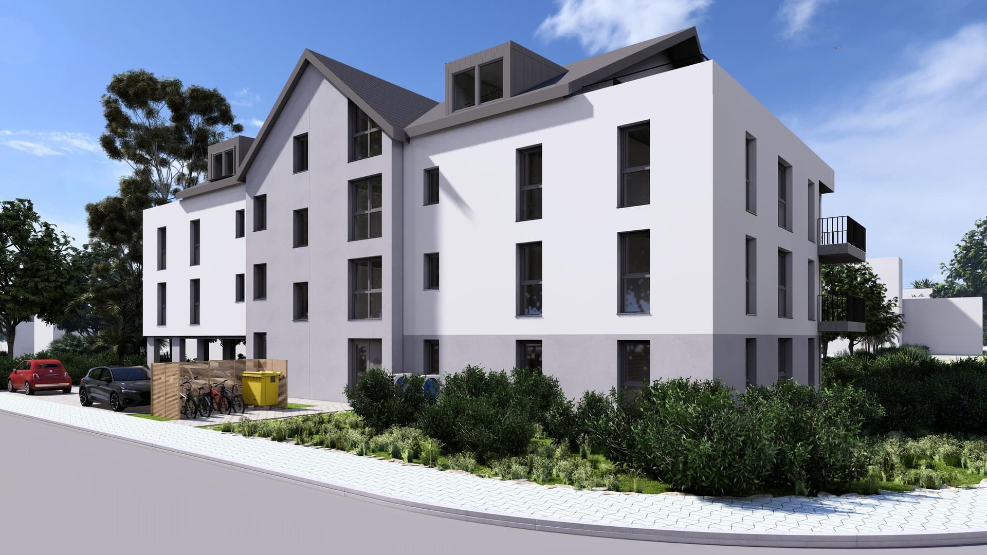Wohnen mit Stil: Penthouse-Wohnen im Grünen – 4-Zimmer-Dachgeschosswohnung mit ca. 144 m²