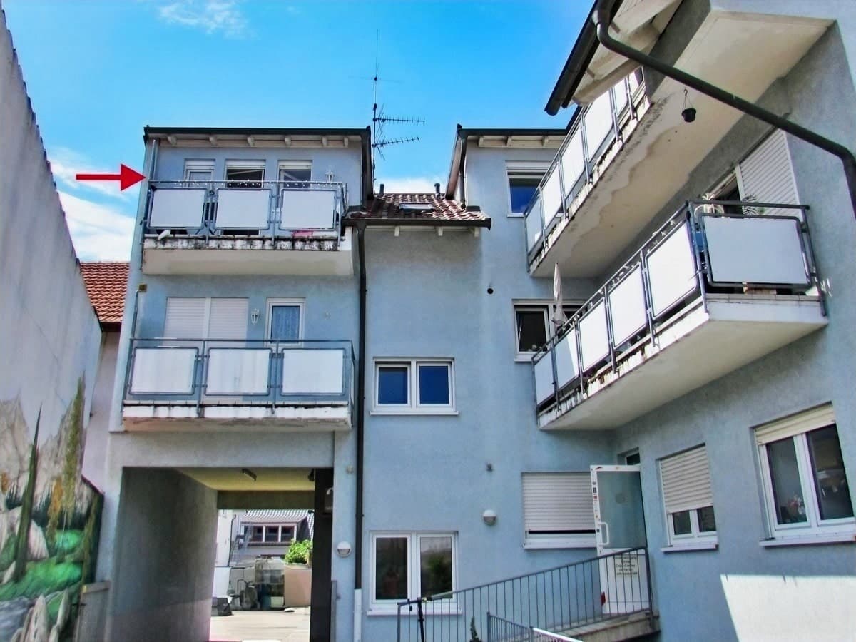 Für Kapitalanleger: 2-Zi.-Dachwohnung in Hambrücken!