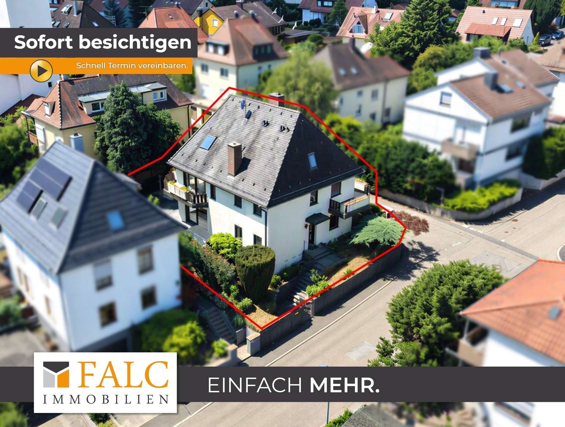 Familienwohn(t)raum im Villenstil! Exklusives Wohnen... und das in Heilbronn! - FALC Immobilien