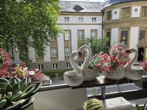 Toplage im ZENTRUM, schicke, behindertengerechte 4-Zimmer-Eigentumswohnung mit Balkon in 97688 Bad Kissingen (ID 10489)