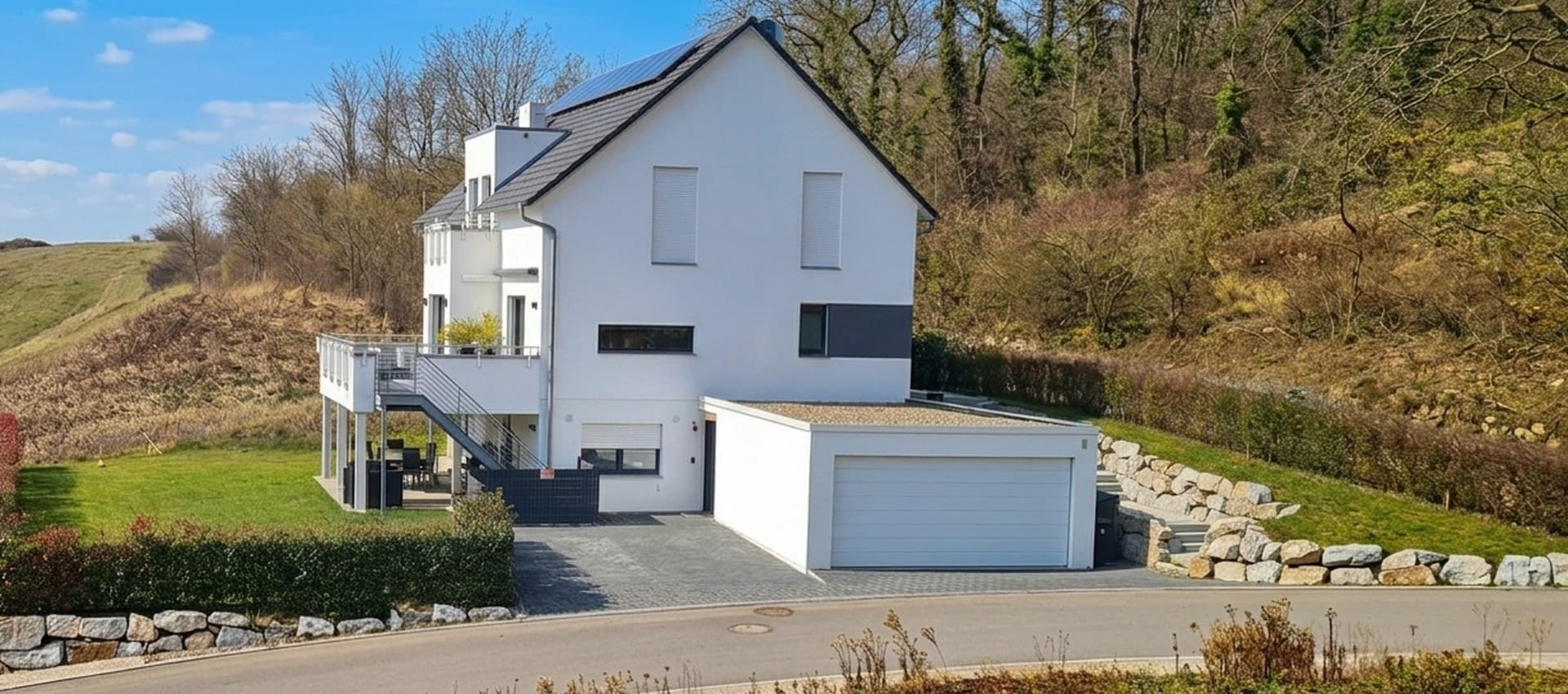 WeberHaus – Individuell geplantes KfW-40-Plus Designhaus mit Einliegerwohnung & Photovoltaik
