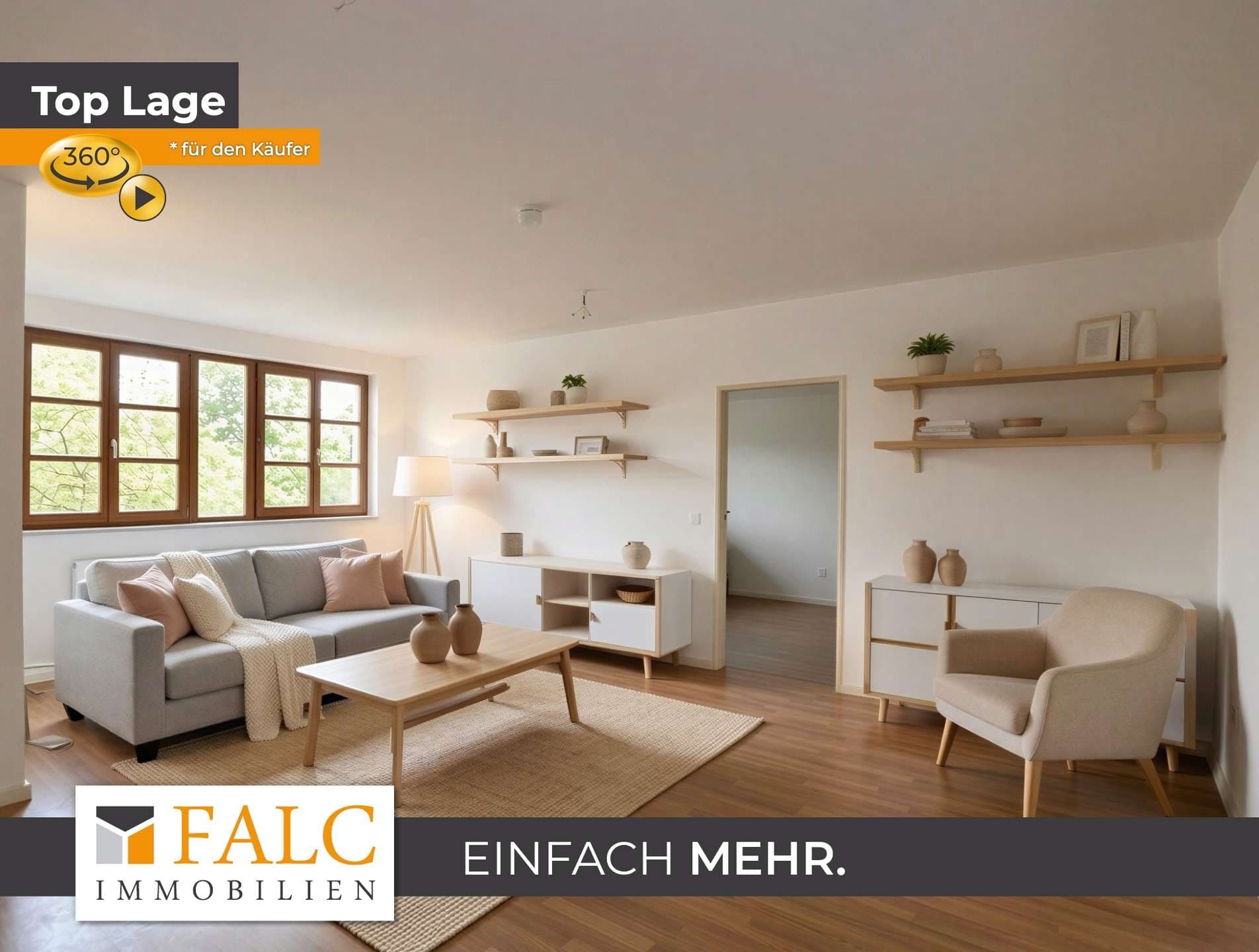 Zentral wohnen in Moosburg – großzügige 3-Zimmer-Wohnung