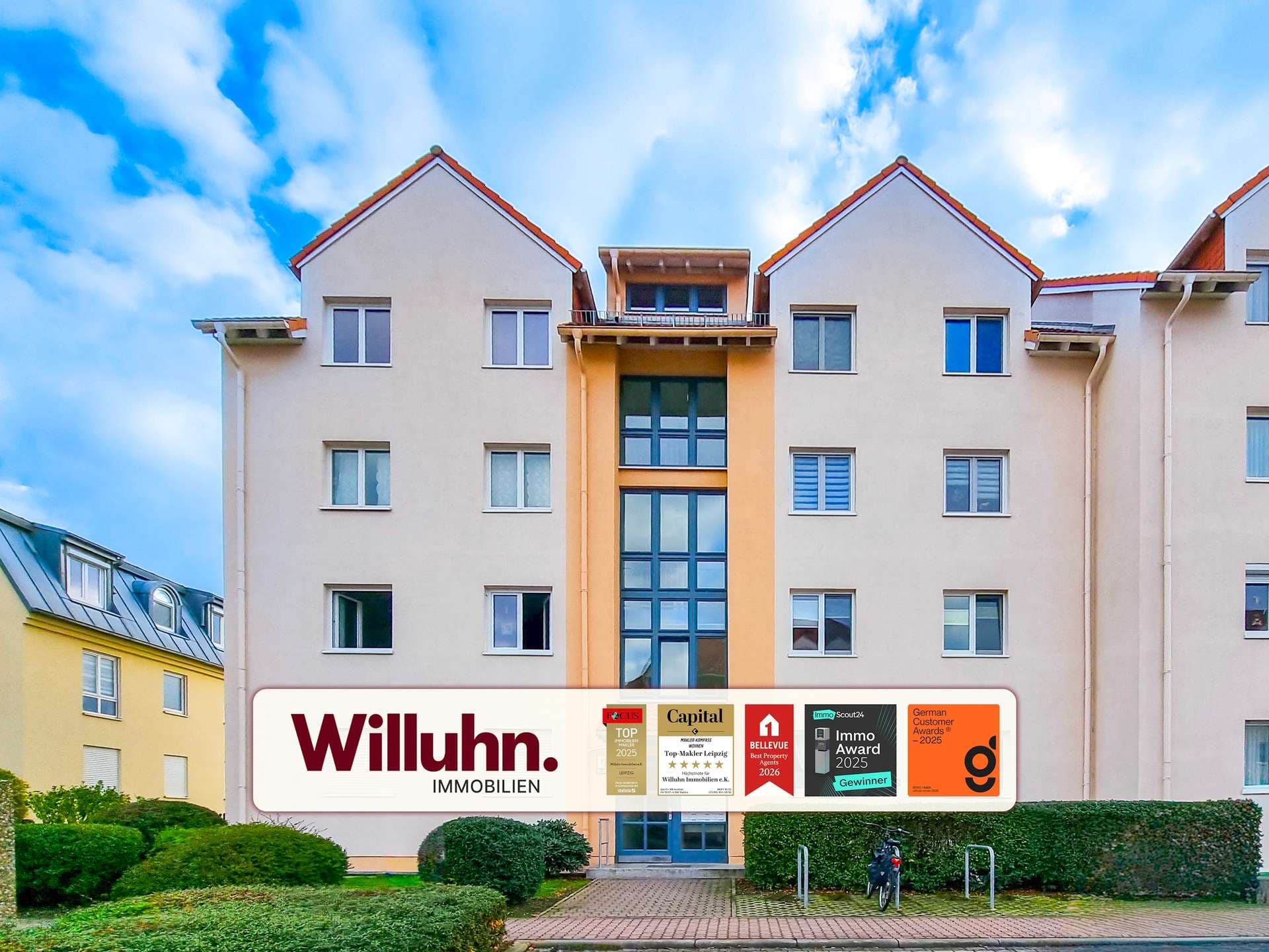 4,49 % Brutto-Rendite - Vermietete 2-Zimmer-Maisonettewohnung mit Südbalkon