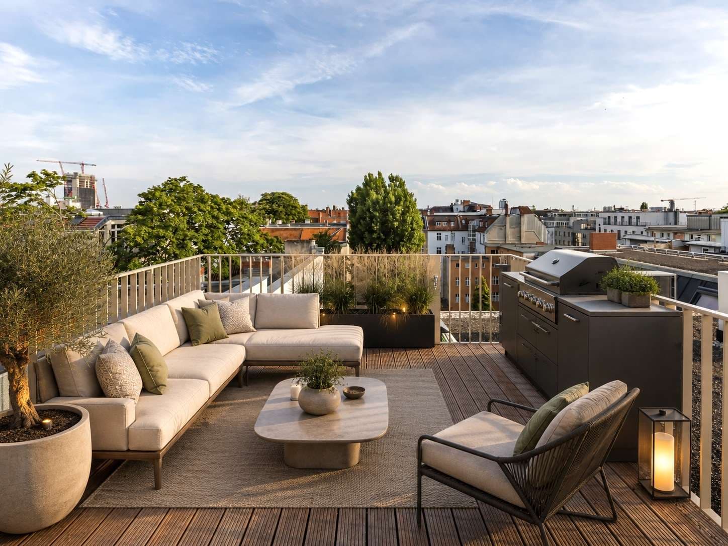 Dachterrasse gestaged