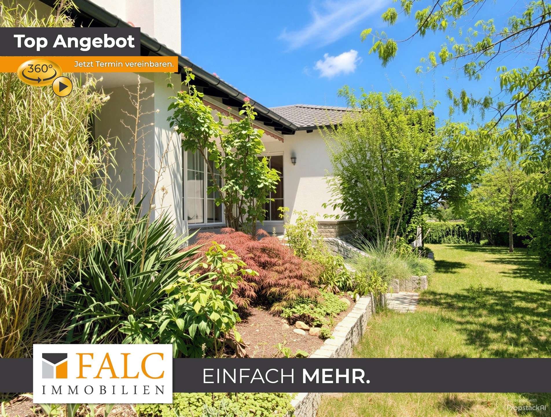 Einfach Mehr: Sanierter Bungalow, 2 Wohnungen - 3. Wohnung möglich. Top-Lage-Zustand-Ausstattung.