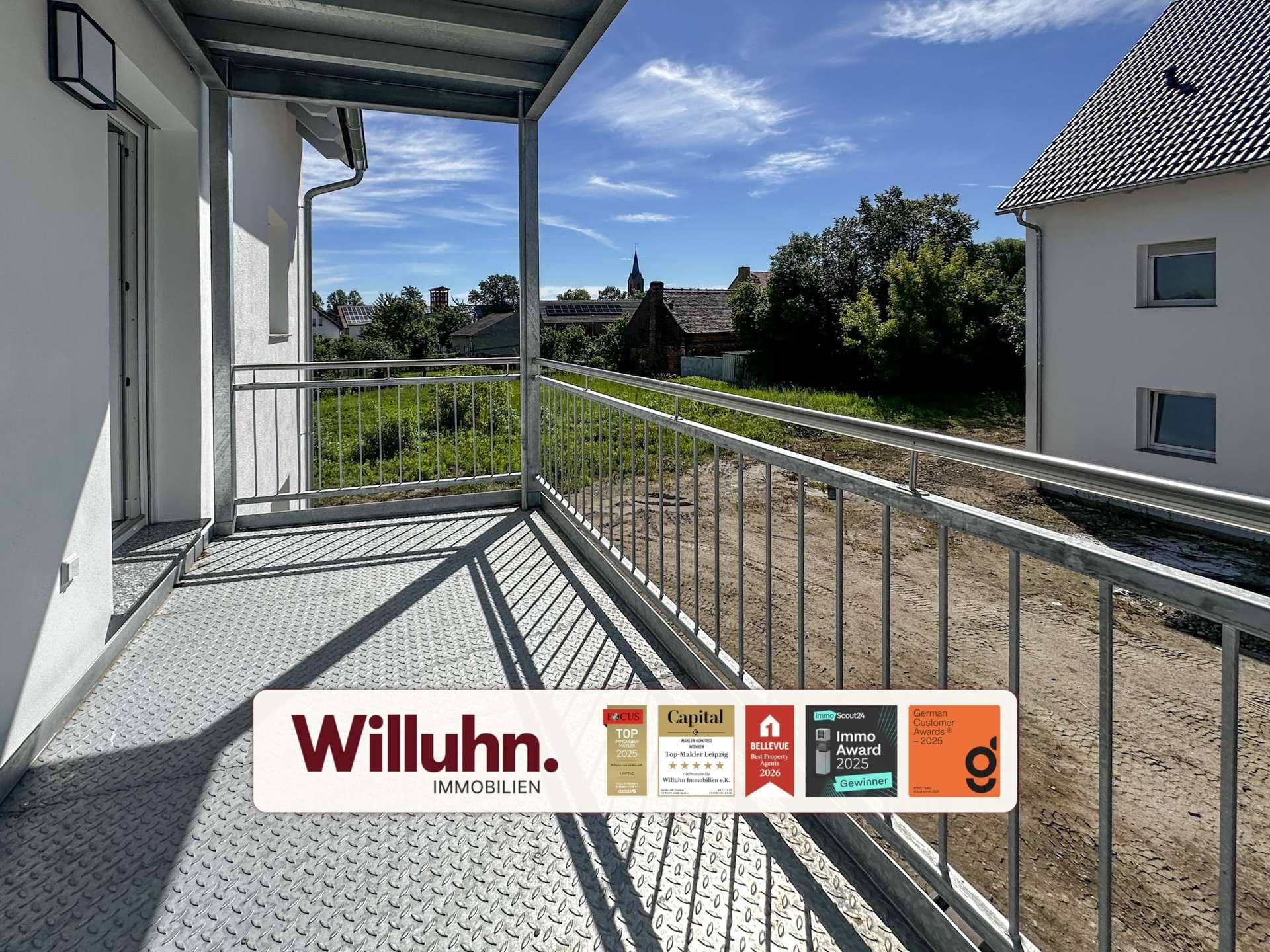 Modern & effizient | Fußbodenheizung & Luft-Wärme-Pumpe | Stellplatz | Balkon