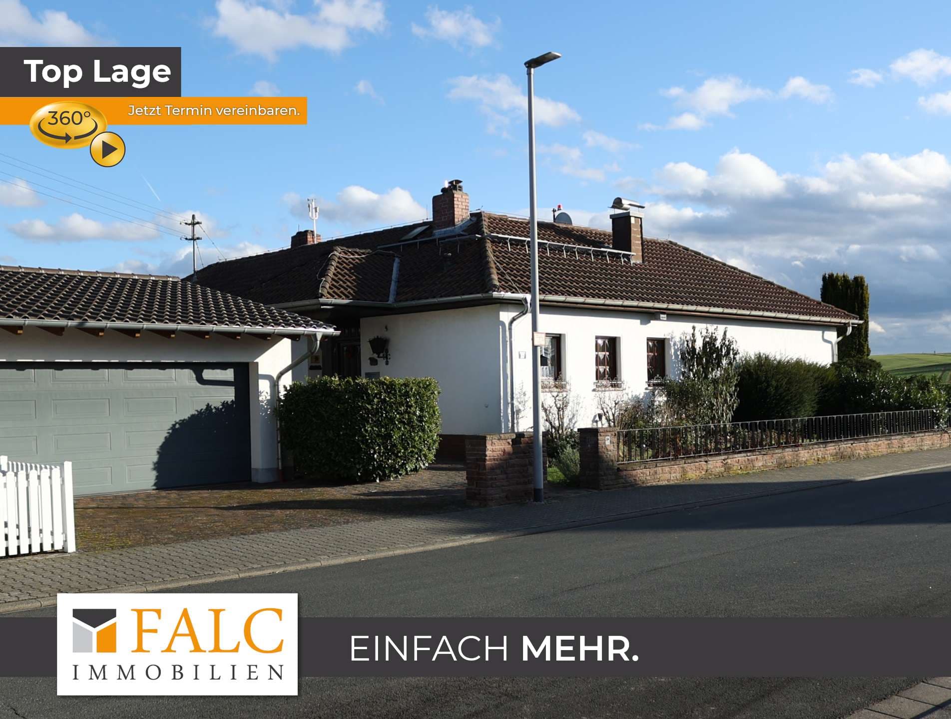 Bungalow in Feldrandlage mit Weitblick & sehr viel Raum für Ideen