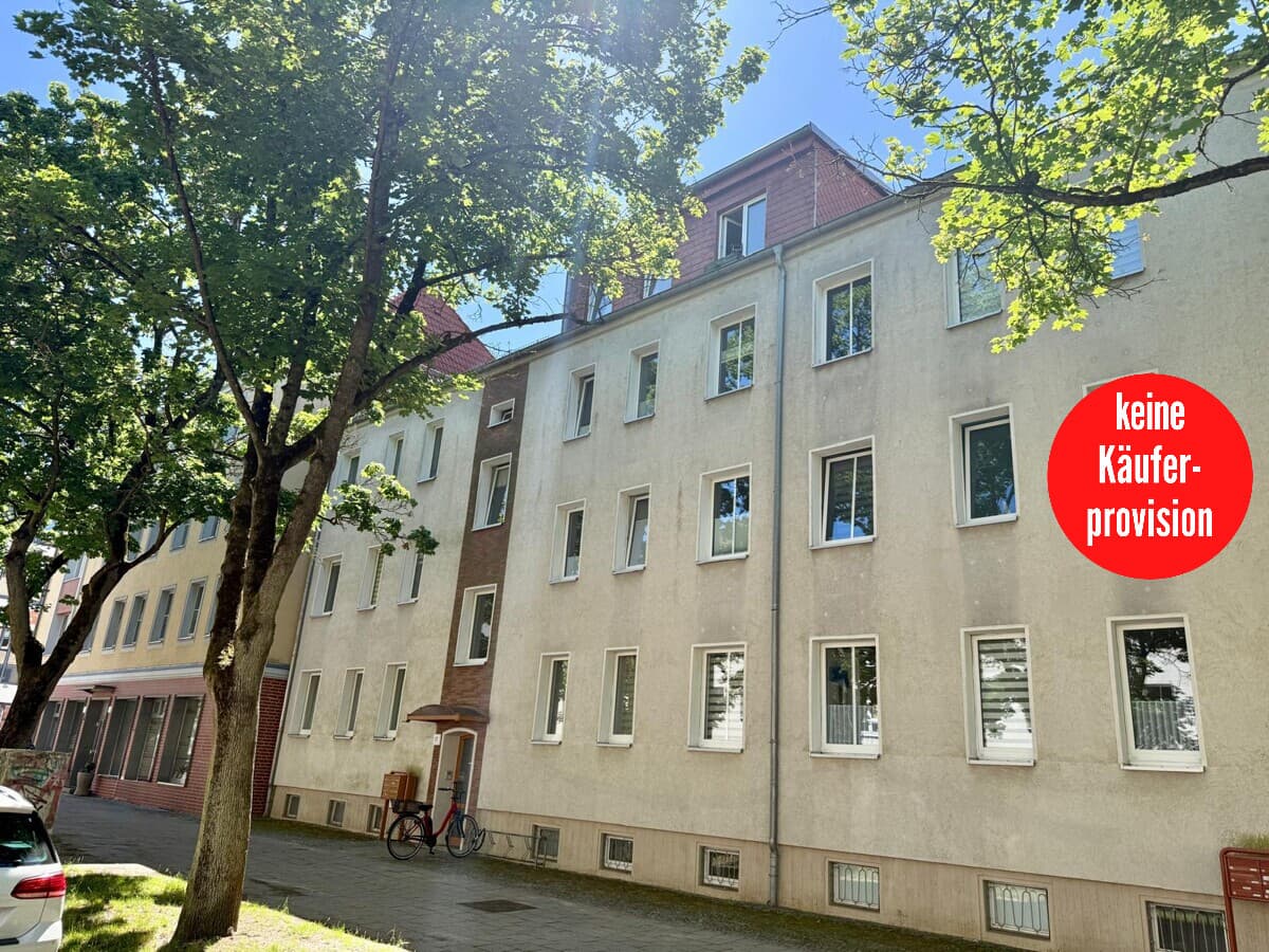 HORN IMMOBILIEN++ Neubrandenburg Zentrum, 2-Raum Dachgeschosswohnung mit schönem Ausblick
-nicht vermietet-