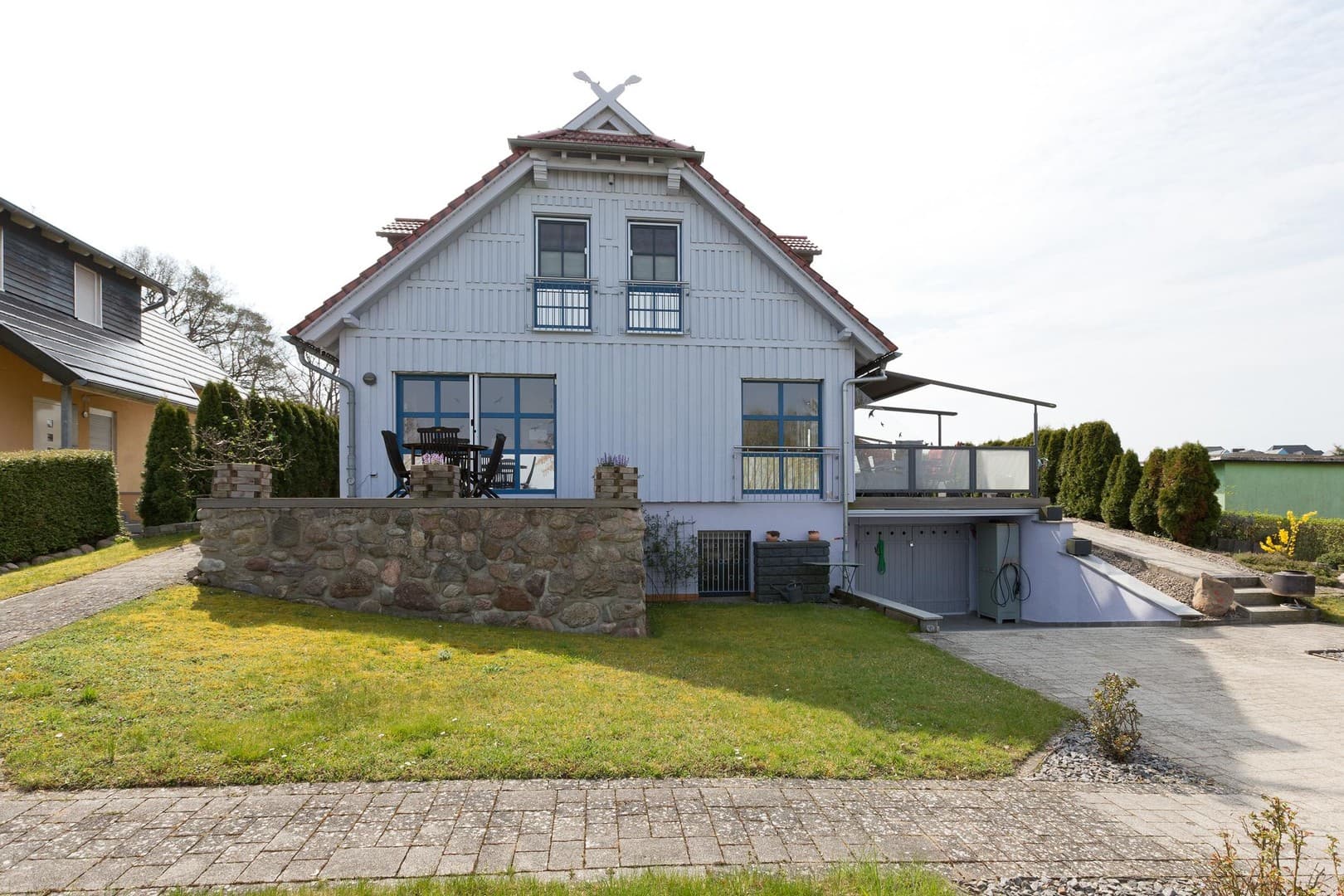 Haus am Fleesensee - unverbaubarer Seeblick - komplett möbliert