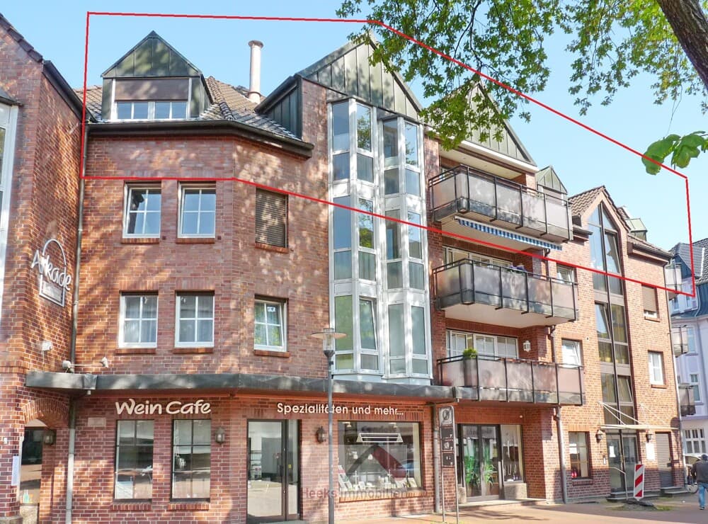 Großzügige 5,5-Zi.-Wohnung über den Dächern vom "Alten
Dorf" (Westerholt)