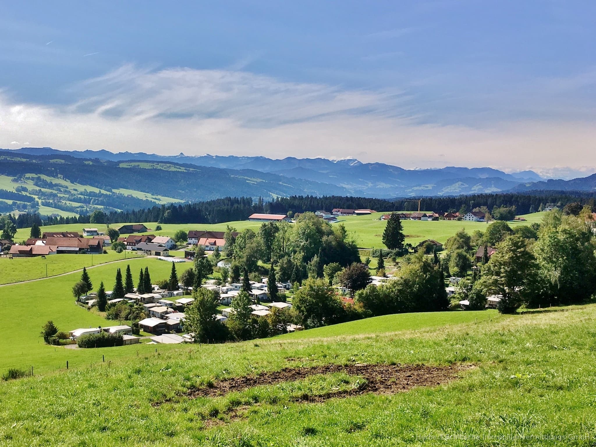 Großes Baugrundstück mit Bergblick ideal für Tiny House Anlage zwischen Lindenberg und Weiler