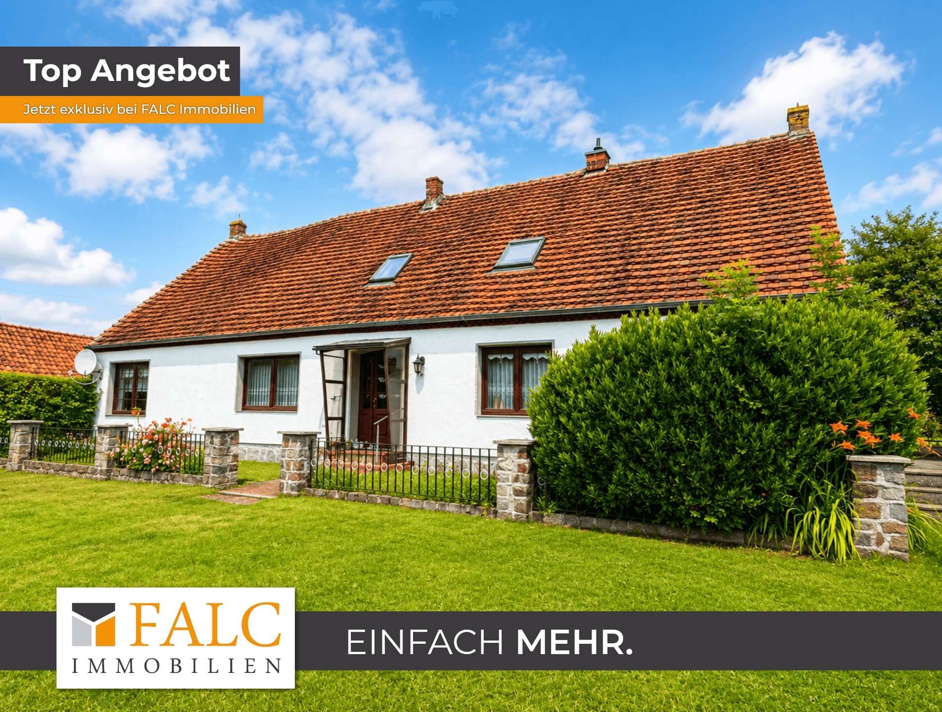 ***Naturnah wohnen in Feldrandlage – Einfamilienhaus mit viel Platz und großen Garten***