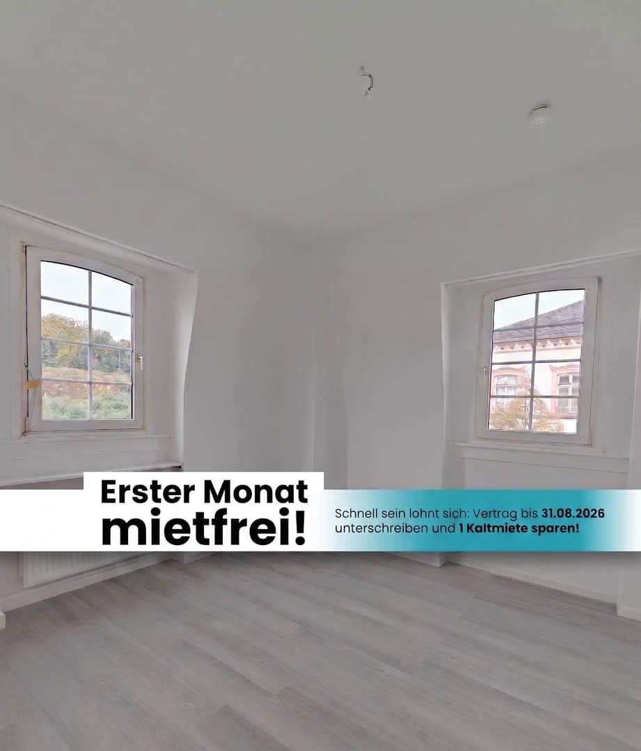 Helle renovierte 2-Zimmerwohnung
