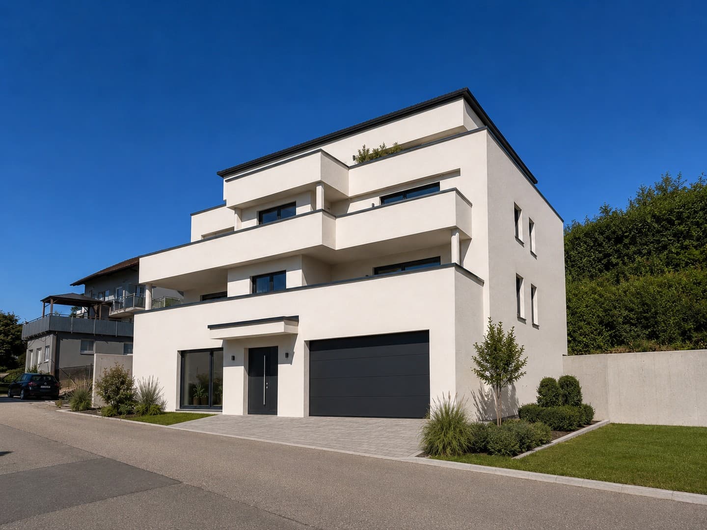Exklusives Penthouse | 115 m² | Doppelgarage | KfW 40 QNG | Traumhafter Ausblick