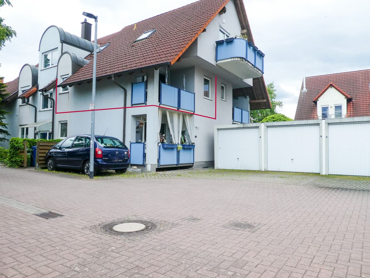 Gut vermietete 1-Zimmer-Wohnung mit Stellplatz & Garage in ruhiger Lage