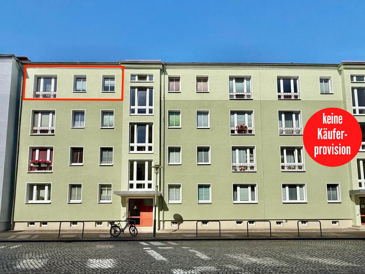 HORN IMMOBILIEN++ Neubrandenburg Zentrum, 4-Raum Eigentumswohnung, Keller & PKW-Parkfläche
-nicht vermietet-