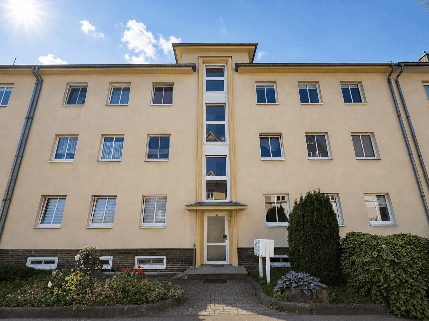 Aufgepasst: schöne 2 Raumwohnung mit Balkon in Schönau!